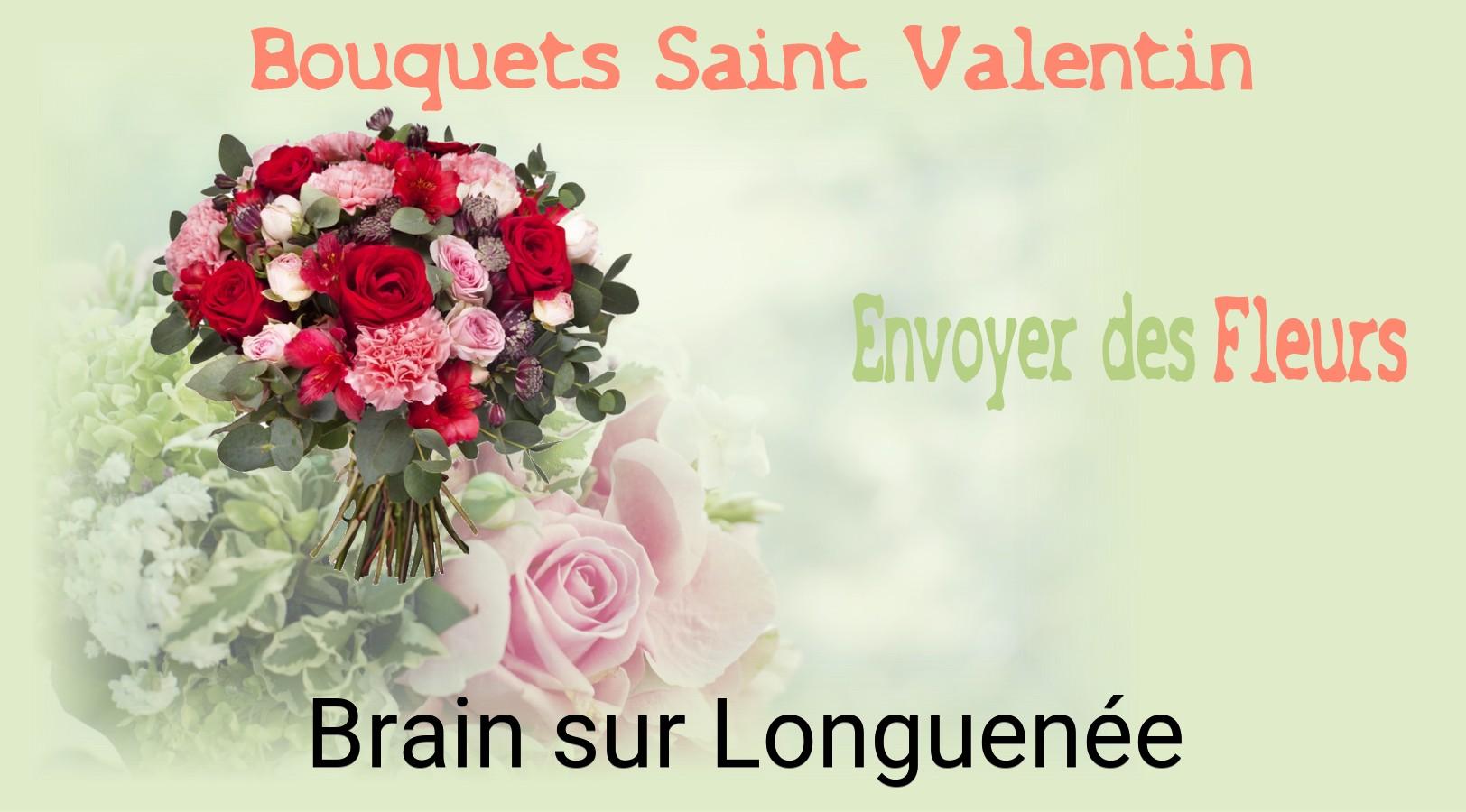 Roses de Saint-Valentin livrées à Brain-sur-Longuenée